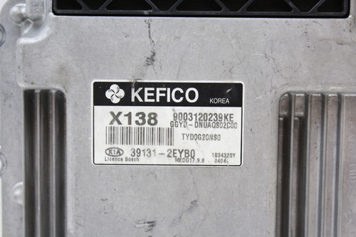 2014 14 Kia Forte 2.0L 39131-2EYB0 Computer Brain Engine Control ECU ECM Module