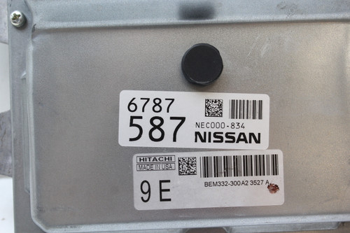 14-18 Nissan Versa BEM332-300 A2 Computer Engine Control ECU ECM EBX Module