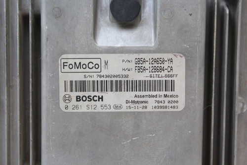 16-19 Ford Explorer FB5A-12B684-CA Computer Engine Control ECU ECM EBX Module