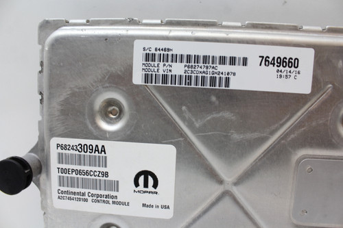 16-17 Charger P68274797AC Computer Brain Engine Control ECU ECM EBX Module