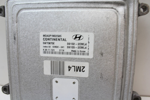 14 15 16 Elantra 39103-2EML4 Computer Brain Engine Control ECU ECM EBX Module