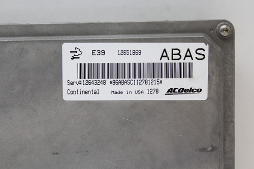 12 2012 Buick Lacrosse 12643248 Computer Brain Engine Control ECU ECM EBX Module