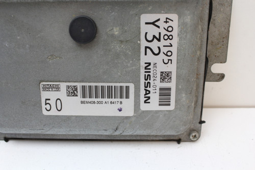 16 17 Altima NEC024-011 Computer Brain Engine Control ECU ECM EBX Module