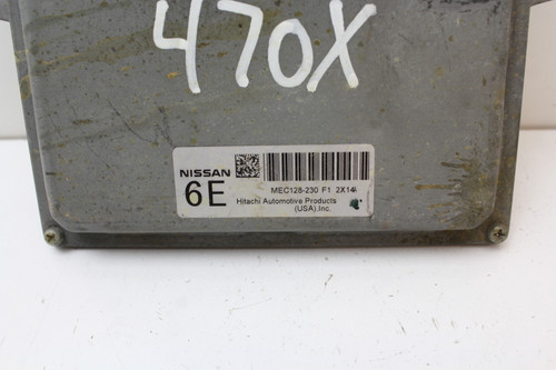 13 Pathfinder 4x4 MEC128-230 F1 Computer Brain Engine Control ECU ECM EBX Module