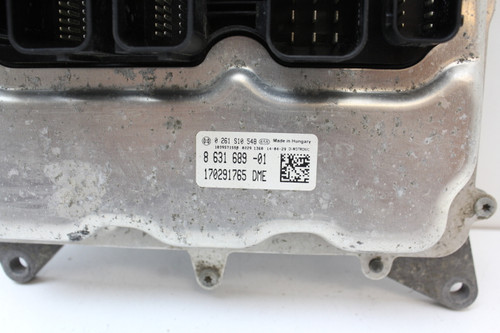 13-16 BMW 528i 8 631 689 -01 Computer Brain Engine Control ECU ECM EBX Module