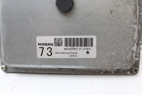 12 2012 Sentra MEC950-612 A1 Computer Brain Engine Control ECU ECM EBX Module