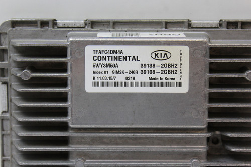 15 2015 Kia Optima 39108-2GBH2 Computer Brain Engine Control ECU ECM EBX Module