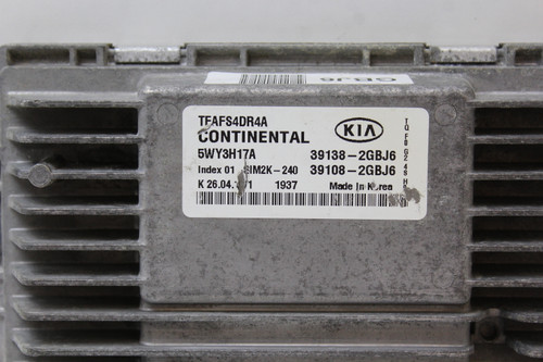 15 2015 Kia Optima 39108-2GBJ6 Computer Brain Engine Control ECU ECM EBX Module
