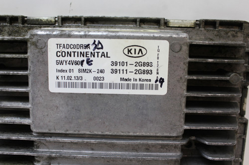 11 12 13 Optima 39111-2G893 Computer Brain Engine Control ECU ECM EBX Module