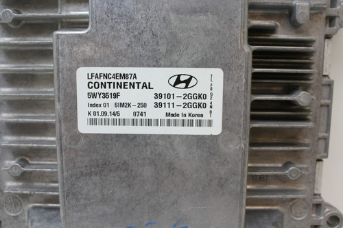 15 16 17 Sonata 39111-2GGK0 Computer Brain Engine Control ECU ECM EBX Module