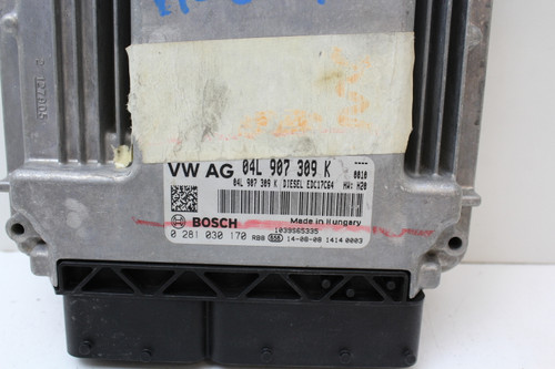 16 16 Jetta 04L 907 309 K Computer Brain Engine Control ECU ECM EBX Module