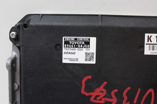 15 2015 Tacoma 89661-04J50 Computer Brain Engine Control ECU ECM EBX Module