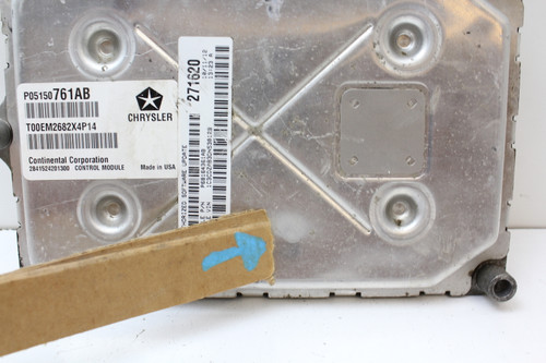 13 2013 Avenger P68164361AB Computer Brain Engine Control ECU ECM EBX Module