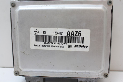 11 2011 Cruze 12642100 Computer Brain Engine Control ECU ECM EBX Module