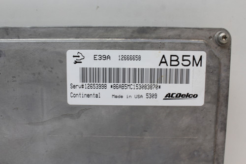 13-16 Equinox 12653998 AB5M Computer Brain Engine Control ECU ECM EBX Module