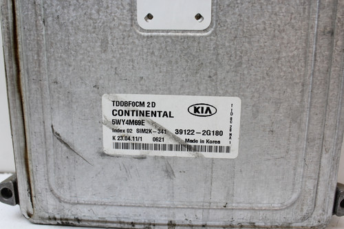 11-13 Forte 39122-2G180 Computer Brain Engine Control ECU ECM EBX Module