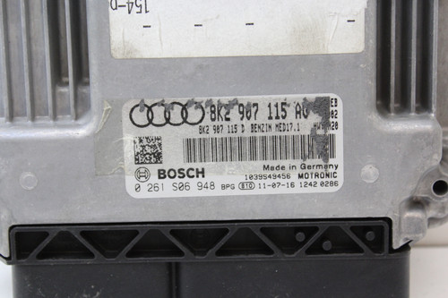 12 2012 Audi A4 8K2 907 115 AG Computer Brain Engine Control ECU ECM EBX Module