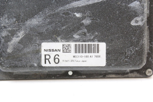 08 2008 Nissan Altima MEC110-180 A1 Computer Engine Control ECU ECM EBX Module