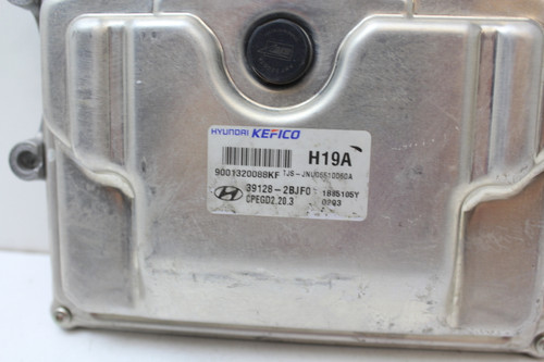 19-20 Veloster 39128-2BJF0 Computer Brain Engine Control ECU ECM EBX Module