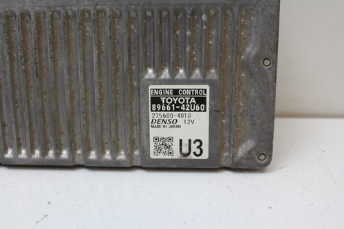 15 2015 Toyota Rav4 89661-42U60 Computer Brain Engine Control ECU ECM EBX Module