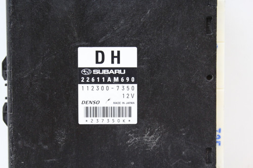 08 09 Subaru Impreza 22611AM691 Computer Brain Engine Control ECU ECM EBX Module