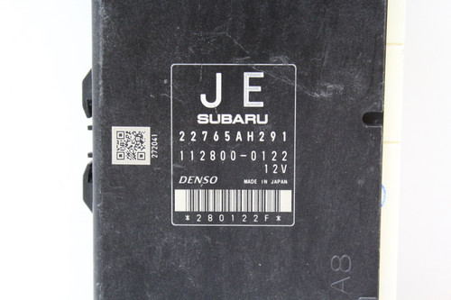 2016 16 Subaru Impreza 22765AH720 Computer Engine Control ECU ECM