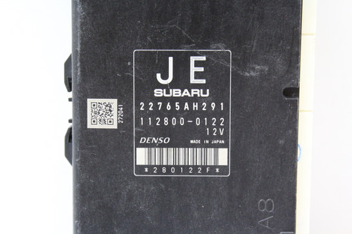 16 2016 Subaru Forester 22765AH291 Computer Engine Control ECU ECM EBX Module