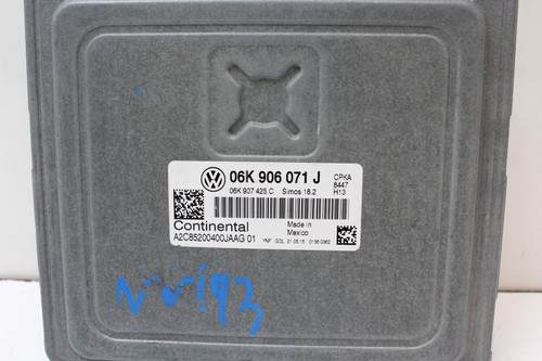 152015 Passat 06K 906 071 J Computer Brain Engine Control ECU ECM EBX Module