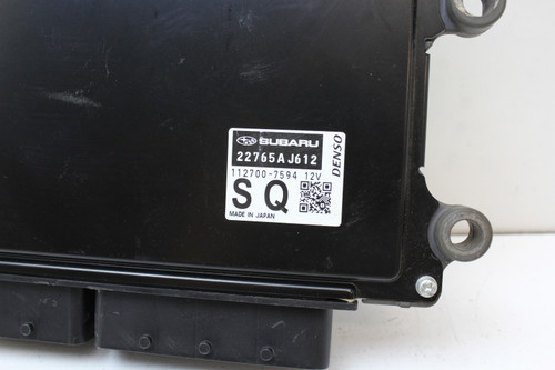 18 2018 XV Crosstrek 22765AJ612 Computer Brain Engine Control ECU ECM EBX Module
