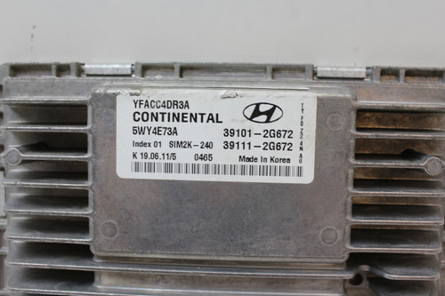 11-14 Sonta 39111-2G672 Computer Brain Engine Control ECU ECM EBX Module