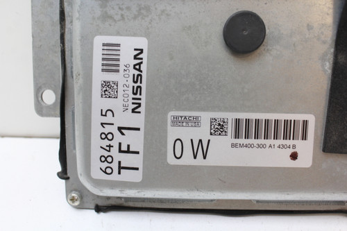 13-14 Altima BEM400-300 A1 Computer Brain Engine Control ECU ECM EBX Module