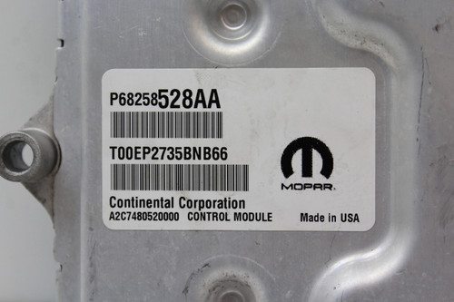 16 2016 Dodge Dart 68258528AA Computer Brain Engine Control ECU ECM EBX Module
