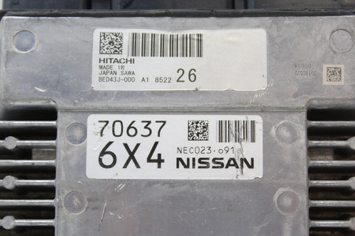 18-20 Nissan Rogue 2.5L BEM40M-000 A1 Computer Engine