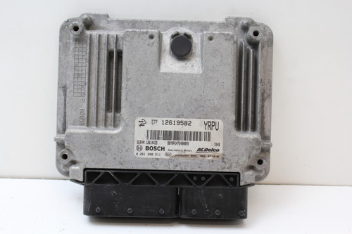 08 09 Cadillac SRX 12614423 Computer Brain Engine Control ECU ECM EBX Module