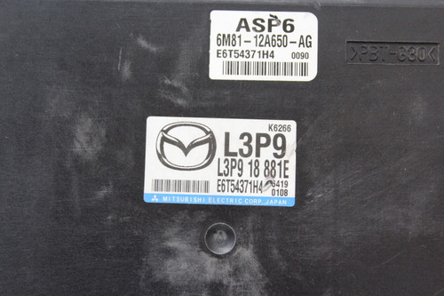 06 2006 Mazda 6 L3P9 18 881E Computer Brain Engine Control ECU ECM EBX Module
