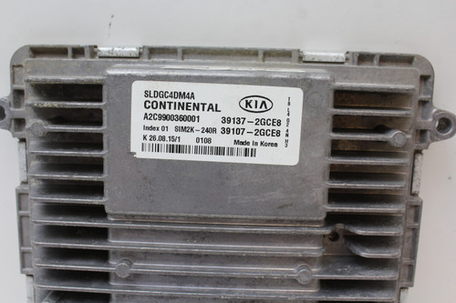 14-16 Sportage 39107-2GCE8 Computer Brain Engine Control ECU ECM EBX Module