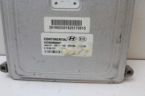 12 2012 Optima Hybrid 39199-2G018 Computer Engine Control ECU ECM EBX Module