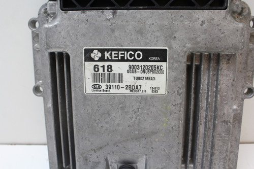 12-13 Rio 39110-2BDA7 Computer Brain Engine Control ECU ECM EBX Module