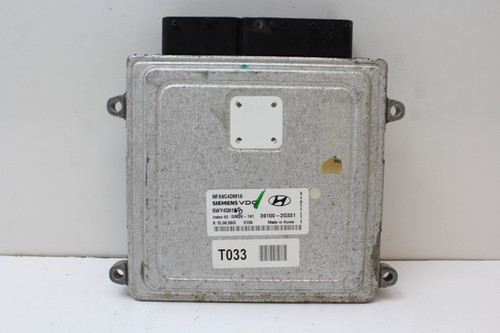 09-10 Sonata 39100-2G331  Computer Brain Engine Control ECU ECM EBX Module