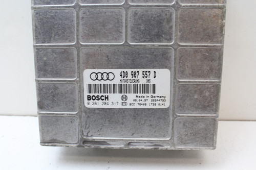 1997 97 Audi A8 4D0 907 557 D Computer Brain Engine Control ECU ECM EBX Module