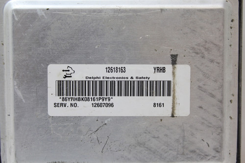 07-09 Chevrolet Trailblazer 12607096 Computer Engine Control ECU ECM Module