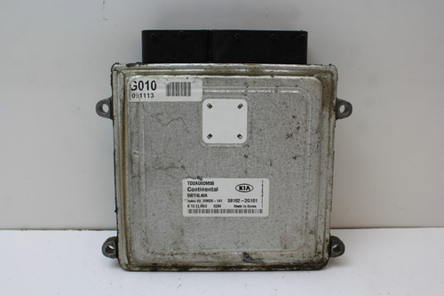 10 2010 Kia Forte 39102-2G101 Computer Brain Engine Control ECU ECM EBX Module