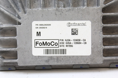 17-19 Ford Escape GV6A-12B684-CB Computer Engine Control ECU ECM EBX Module