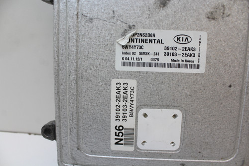 12-13 Soul 39103-2EAK3 Computer Brain Engine Control ECU ECM EBX Module
