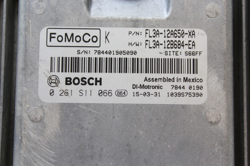 15 2015 Ford F-150 F150 FL3A-12B684-EA Computer Engine Control ECU ECM Module