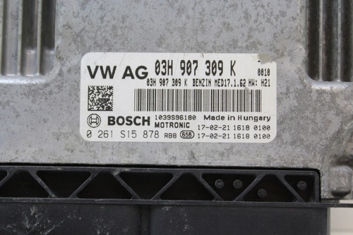 18 19 Volkswagen Atlas 03H 907 309 K Computer Engine Control ECU ECM EBX Module