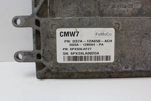 13 2013 Ford Fusion DS7A-12A650-ACH Computer Engine Control ECU ECM EBX Module