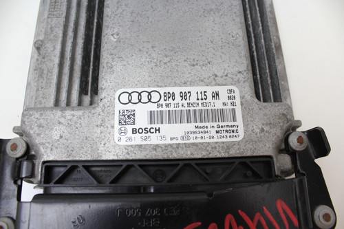10 11 Audi A3 8P0 907 115 AN Computer Brain Engine Control ECU ECM EBX Module