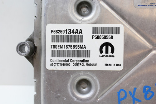 15 16 Dodge Dart 68259134AA Computer Brain Engine Control ECU ECM EBX Module