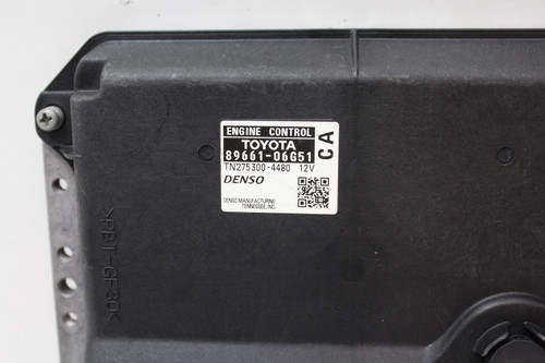 08-09 Camry 89661-06G51 Computer Brain Engine Control ECU ECM EBX Module